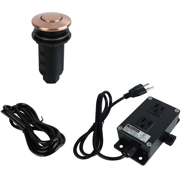 Akicon Garbage Disposal Kitchen Air Switch Wayfair